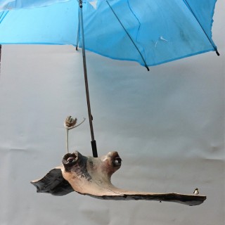 abflug – 90x20x20 + schirm